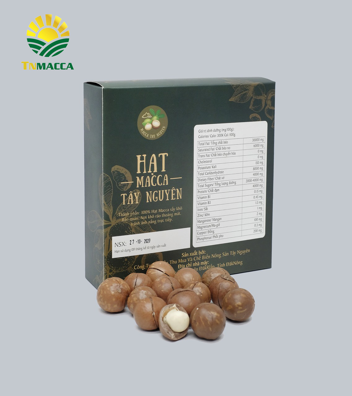 Combo 6 hộp Macca sấy nứt size 19-21 mm 500g ( 3 Kg )